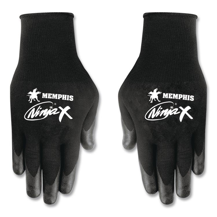 Ninja X Gloves, EN388: 412X, Medium, Black, Pair