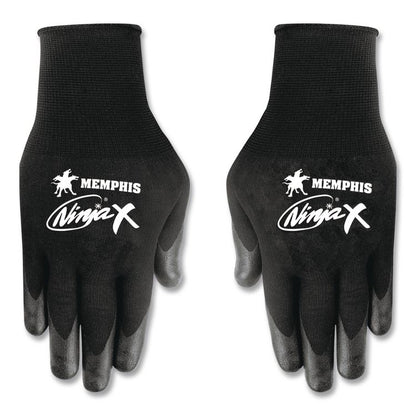 Ninja X Gloves, EN388: 412X, Medium, Black, Pair