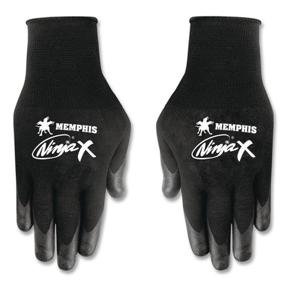 Ninja X Gloves, EN388: 412X, Small, Black, Pair