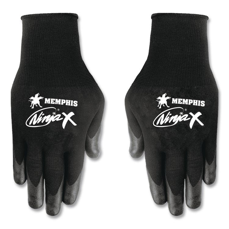 Ninja X Gloves, EN388: 412X, X-Large, Black, Pair