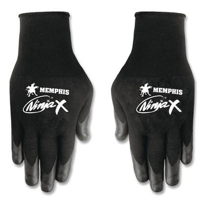 Ninja X Gloves, EN388: 412X, X-Large, Black, Pair