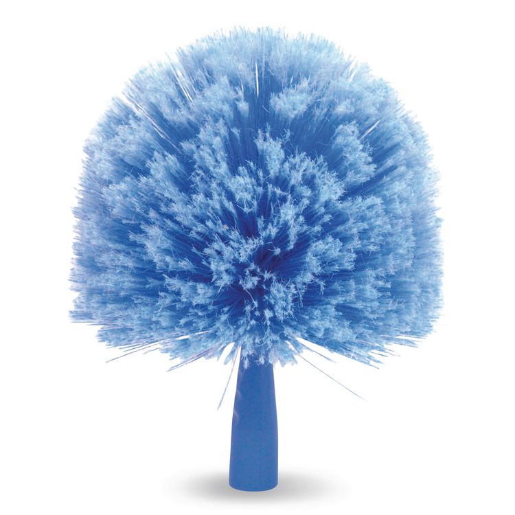 Cobweb/Corner Duster Brush with Telescopic Pole, 3 ft to 6 ft Handle