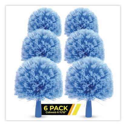 Cobweb/Corner Duster Brush, 8" Length, 6/Pack