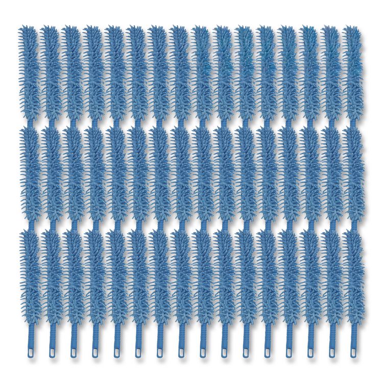 Flexible Wand Duster with Microfiber and Chenille Sleeve, 22" Length, 48/Carton