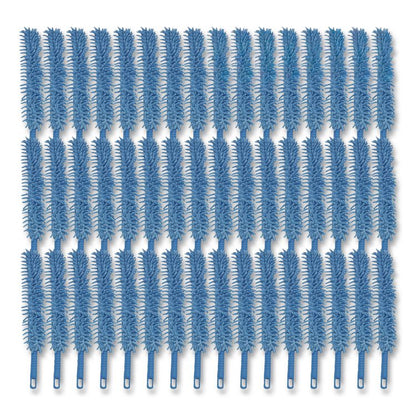 Flexible Wand Duster with Microfiber and Chenille Sleeve, 22" Length, 48/Carton