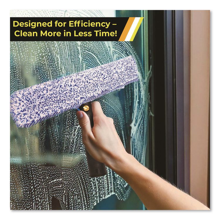 Heavy-Duty Swivel Window Washer, 14" Wide Blade