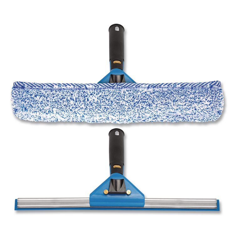 Swivel Window Washing Kit with Squeegee and Washer, 14" Wide, 3/Kit