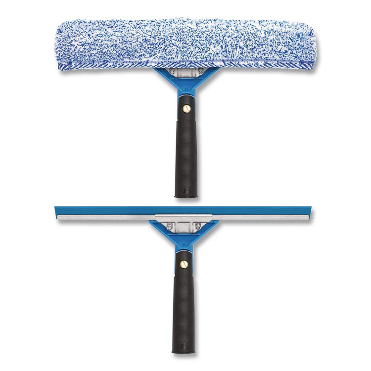 Swivel Window Washing Kit with Squeegee and Washer, 14" Wide, 3/Kit