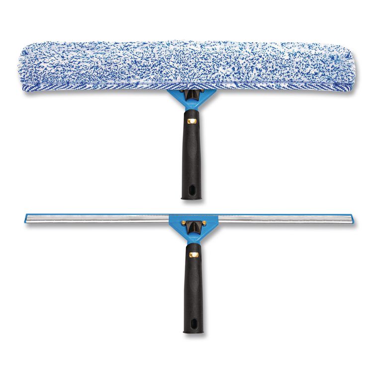 Swivel Window Washing Kit with Squeegee and Washer, 18" Wide
