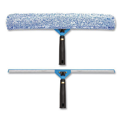 Swivel Window Washing Kit with Squeegee and Washer, 18" Wide