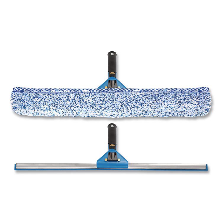 Swivel Window Washing Kit with Squeegee and Washer, 18" Wide