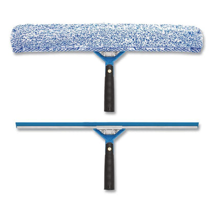 Swivel Window Washing Kit with Squeegee and Washer, 18" Wide