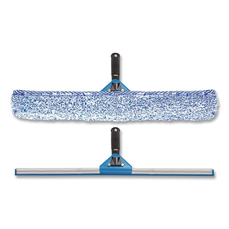 Swivel Window Washing Kit with Squeegee and Washer, 18" Wide, 3/Kit