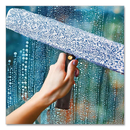 Pro Window Washing Kit with Squeegee, Washer and 20" Pole, 18" Blade Width, 2/Kit