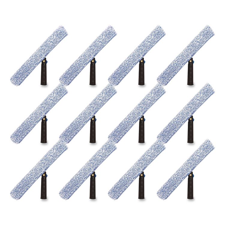 Heavy-Duty Swivel Window Washer, 14" Wide Blade, 12/Carton