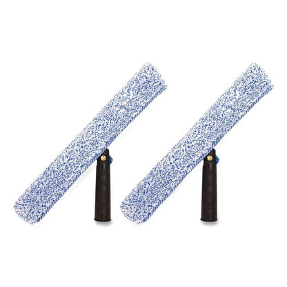 Heavy-Duty Swivel Window Washer, 14" Wide Blade, 2/Pack