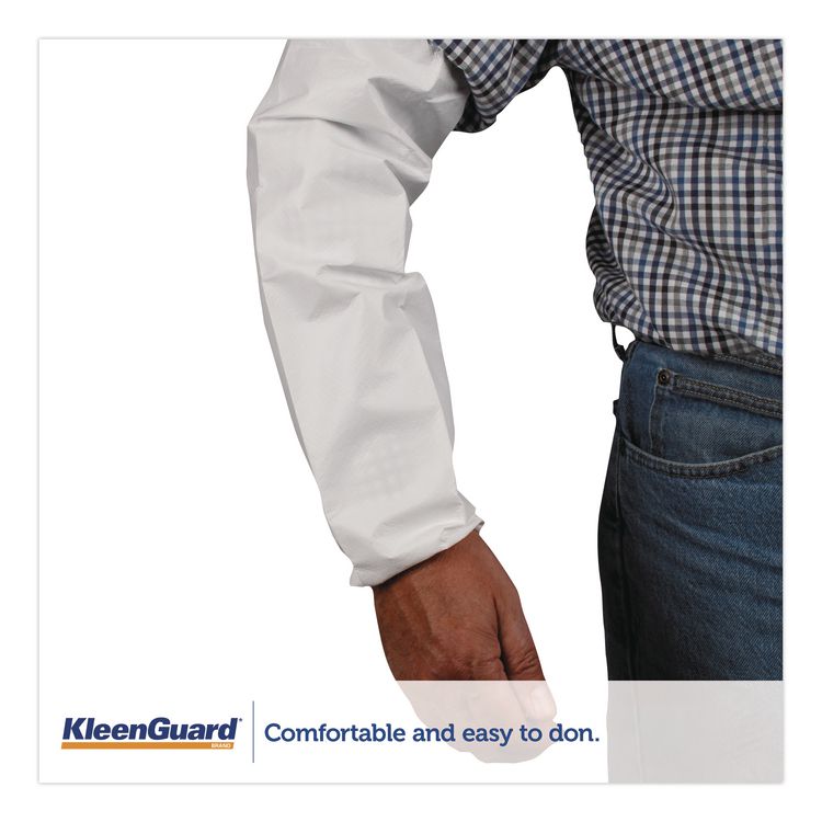 A40 Sleeve Protectors, One Size Fits Most, White, 200/Carton