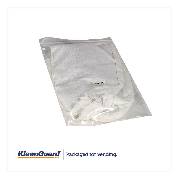 A40 Liquid and Particle Protection Shoe Covers, Medium, White, 400/Carton