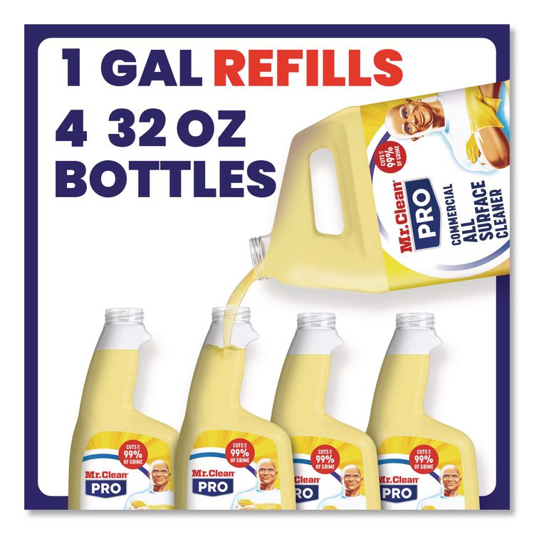 Commercial All Surface Cleaner, Unscented, 32 oz Spray Bottle, 6/Carton