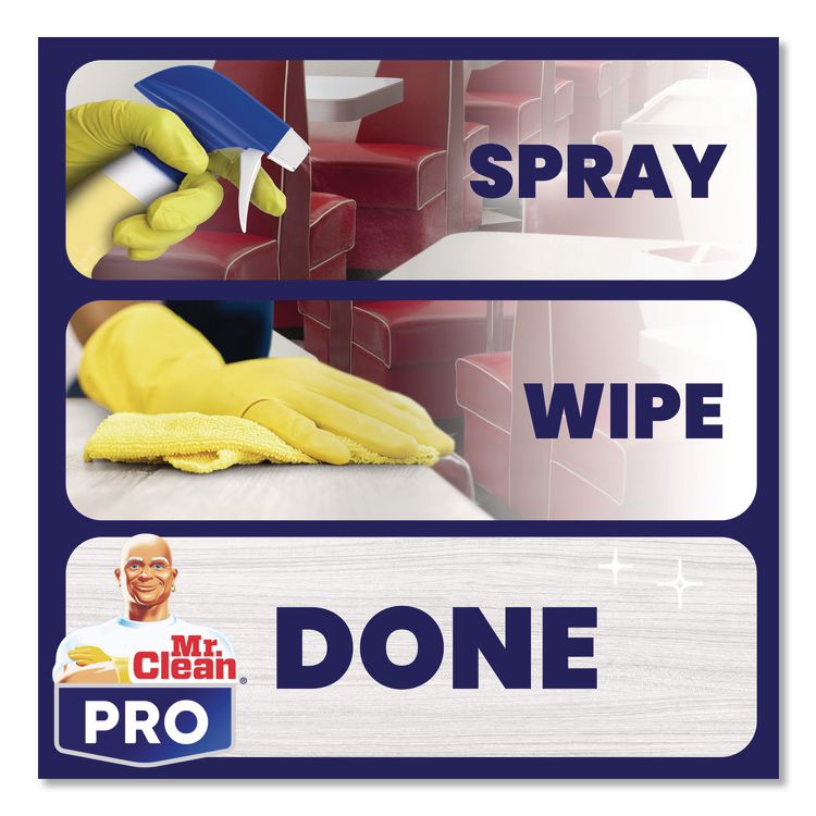 Commercial All Surface Cleaner, Unscented, 32 oz Spray Bottle, 6/Carton