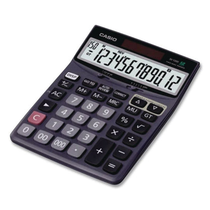 DJ120D Calculator, 12-Digit LCD