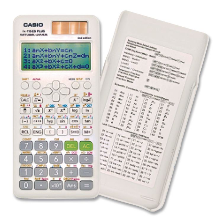 FX-115ESPLS2-S 2nd Edition Scientific Calculator, 12-Digit LCD