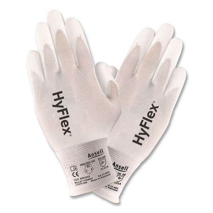 HyFlex 11-600 Safety Industrial Gloves, EN388: 3121A, 9.5" Long, (Size 5), White, 144 Pairs