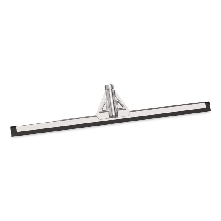 Double Neoprene Foam Floor Squeegee with 72" Aluminum Telescopic Handle, 30" Wide Blade, 4/Kit