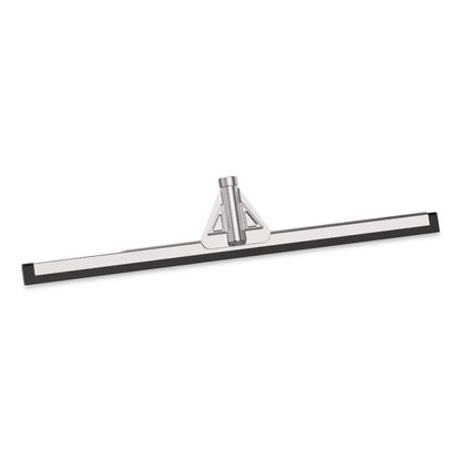 Double Neoprene Foam Floor Squeegee with 72" Aluminum Telescopic Handle, 30" Wide Blade