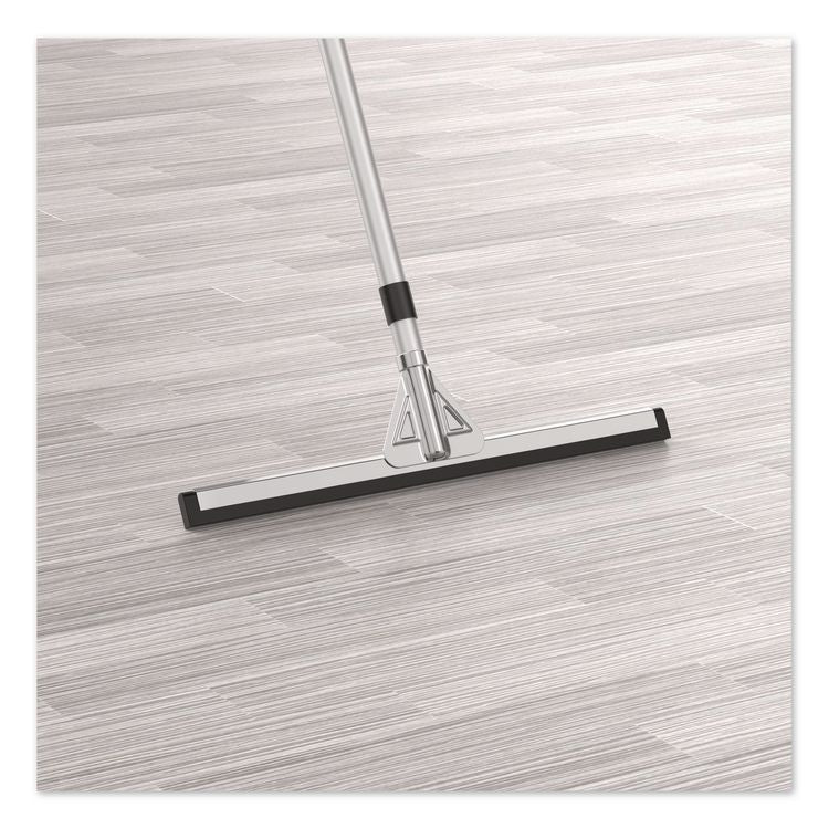 Double Neoprene Foam Floor Squeegee with 72" Aluminum Telescopic Handle, 22" Wide Blade, 4/Kit