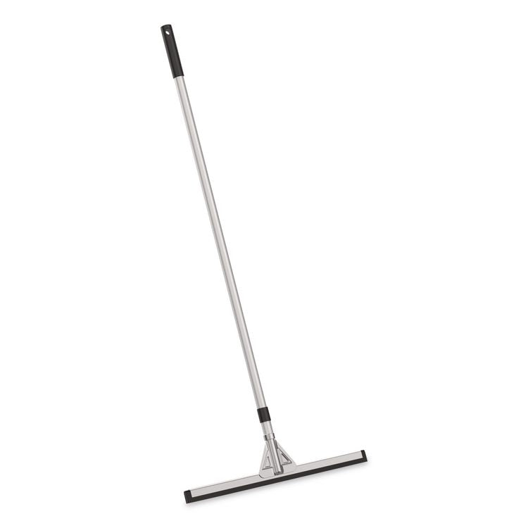 Double Neoprene Foam Floor Squeegee with 72" Aluminum Telescopic Handle, 22" Wide Blade