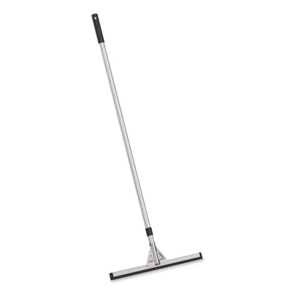 Double Neoprene Foam Floor Squeegee with 72" Aluminum Telescopic Handle, 18" Wide Blade, 4/Kit