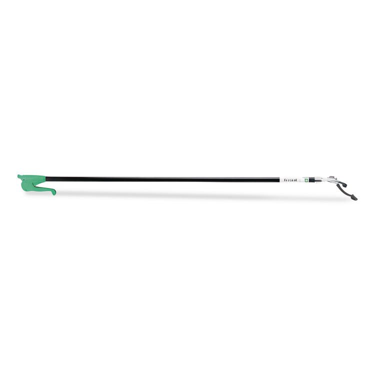 Nifty Nabber Extension Arm with Claw, 4.25 ft, Black/Green