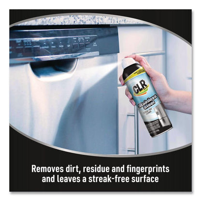 Stainless Steel Cleaner, 12 oz Can, 6/Carton