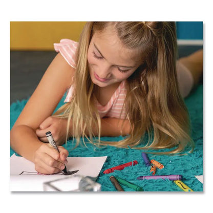 Crayons Made with Soy Classpack, Regular Size, 0.37" x 3.7", 8 Assorted Colors, 800/Carton