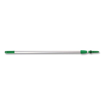 Opti-Loc Extension Pole, 13 ft, Two Sections, Green/Silver