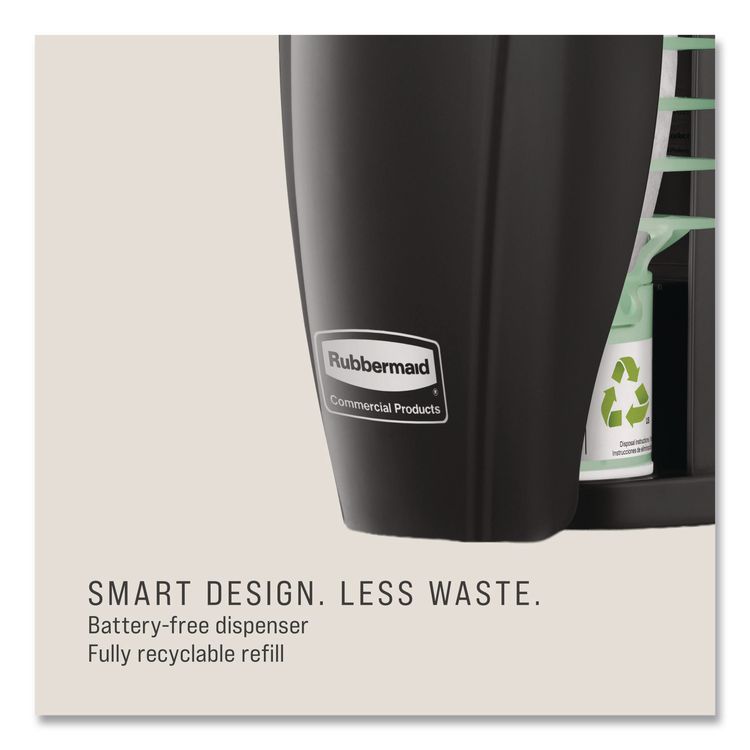 Passive Air Care Dispenser, 2.9 x 2.8 x 5.41, Black