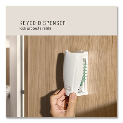 Passive Air Care Dispenser, 2.9 x 2.8 x 5.41, White