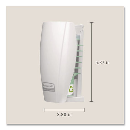 Passive Air Care Dispenser, 2.9 x 2.8 x 5.41, White