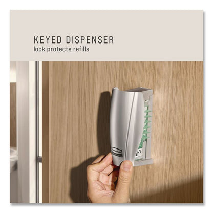 Passive Air Care Dispenser, 2.94 x 2.84 x 5.41, Chrome