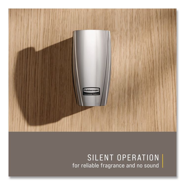 Passive Air Care Dispenser, 2.94 x 2.84 x 5.41, Chrome