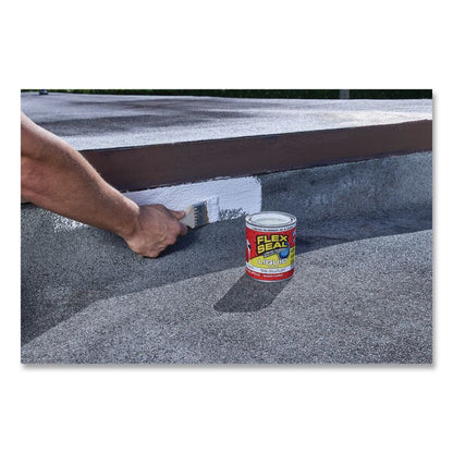 Flex Seal Liquid Rubber Sealant Coating Liquid, 16 oz Can, Dries White, 6/Carton