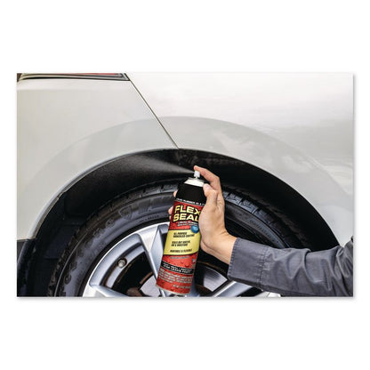 Flex Seal Liquid Rubber Sealant Coating Aerosol, 14 oz Aerosol Can, Dries Red, 6/Carton