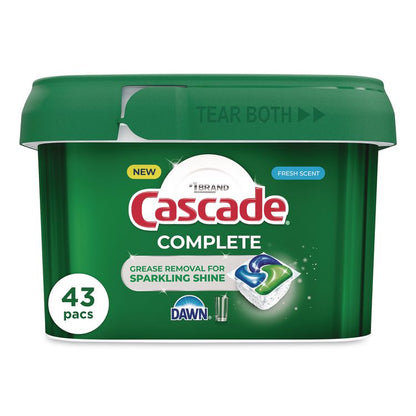 ActionPacs, Fresh Scent, 20 oz Tub, 43/Tub, 6 Tubs/Carton