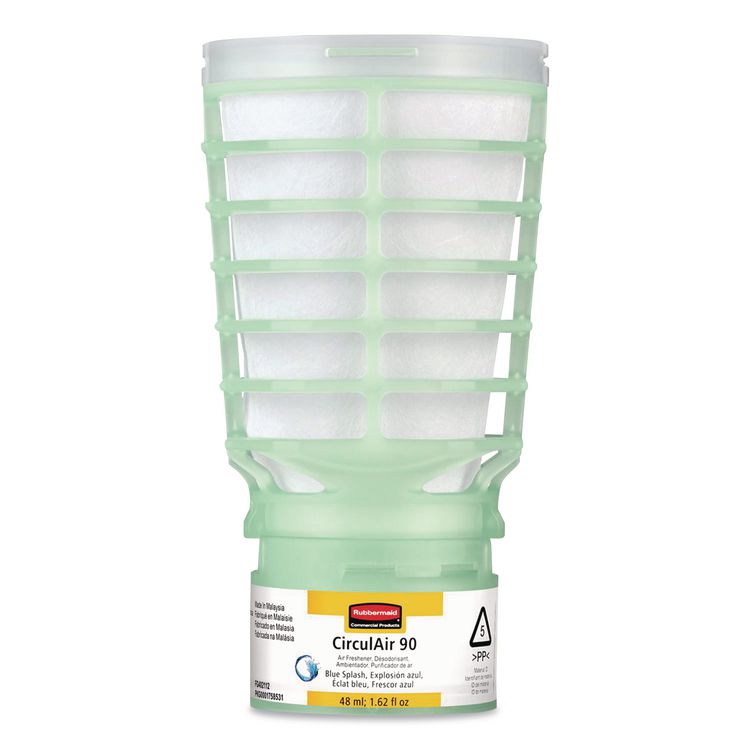 CirculAir 90 Passive Air Care Refill, Blue Splash, 48 mL, 6/Carton