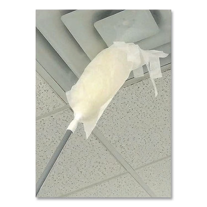 ProDuster Disposable Replacement Sleeves, Polyester, White, 7" x 18", 50/Pack