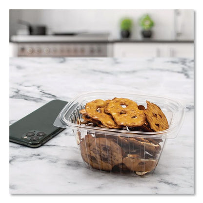 ClearPac Containers, 16 oz, 4.9 x 5.9 x 2.9, Clear, Plastic, 1,008/Carton