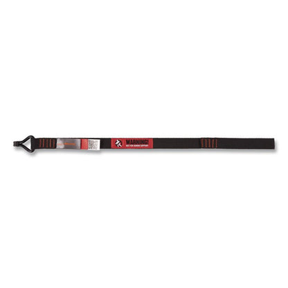 Squids 3169 Warehouse Racking Stabilizer Strap, 250 lb Capacity, 1.25" x 24", Black
