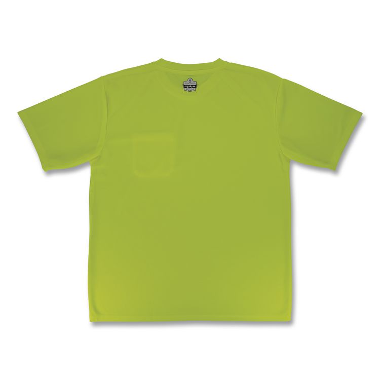 GloWear 8092 Non-Certified Essential Hi-Vis T-Shirt, X-Small, Lime