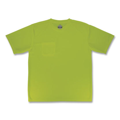 GloWear 8092 Non-Certified Essential Hi-Vis T-Shirt, X-Small, Lime